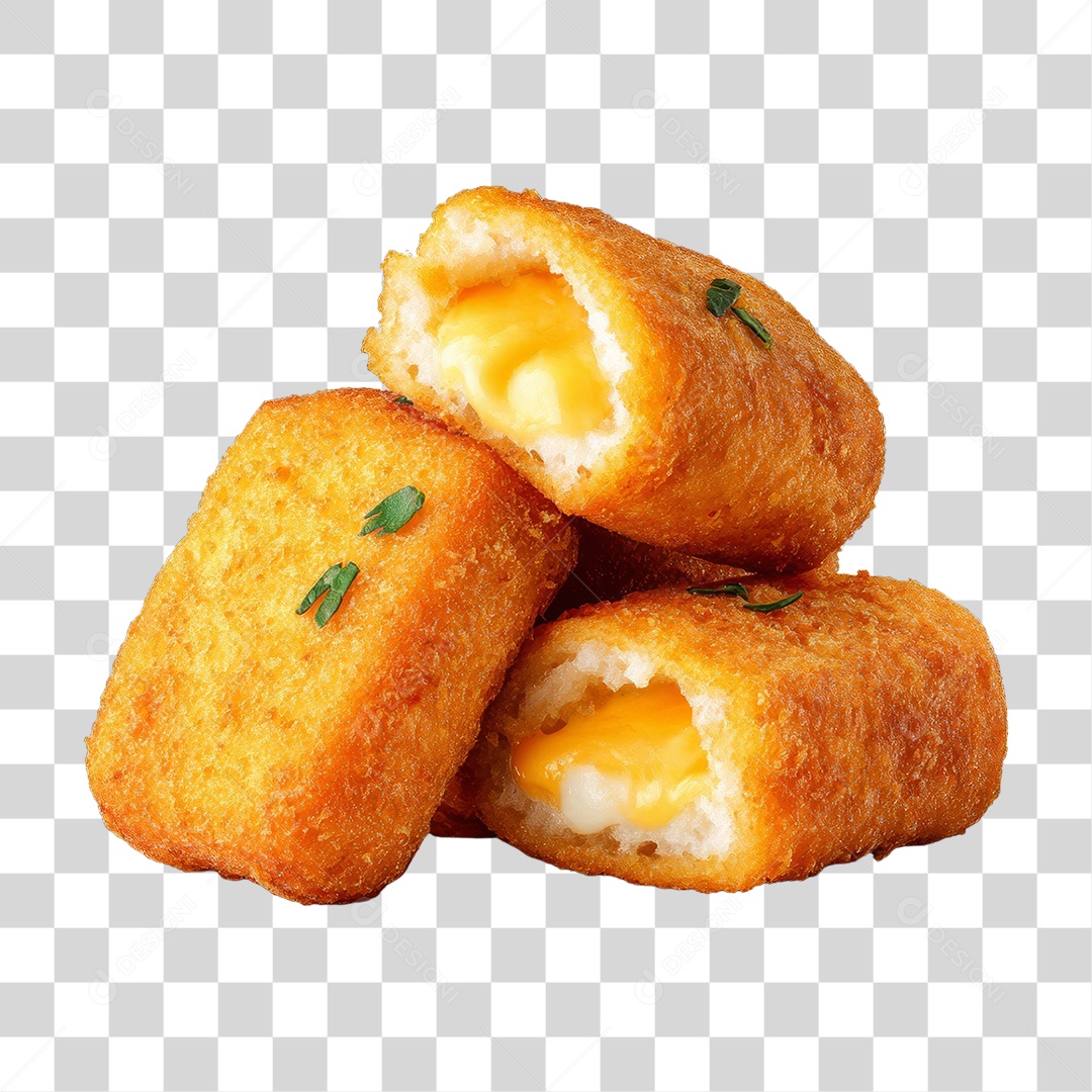 Salgados Fritos Lanches PNG Transparente