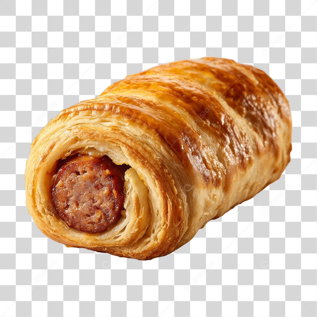 Enrolado de Carnes Lanches PNG Transparente