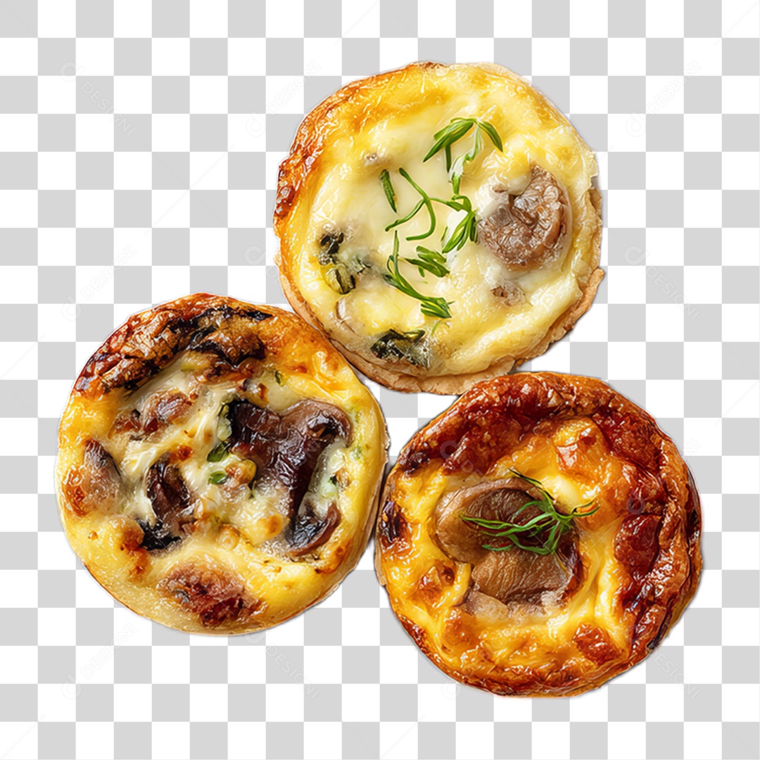 Empadas Lanches PNG Transparente