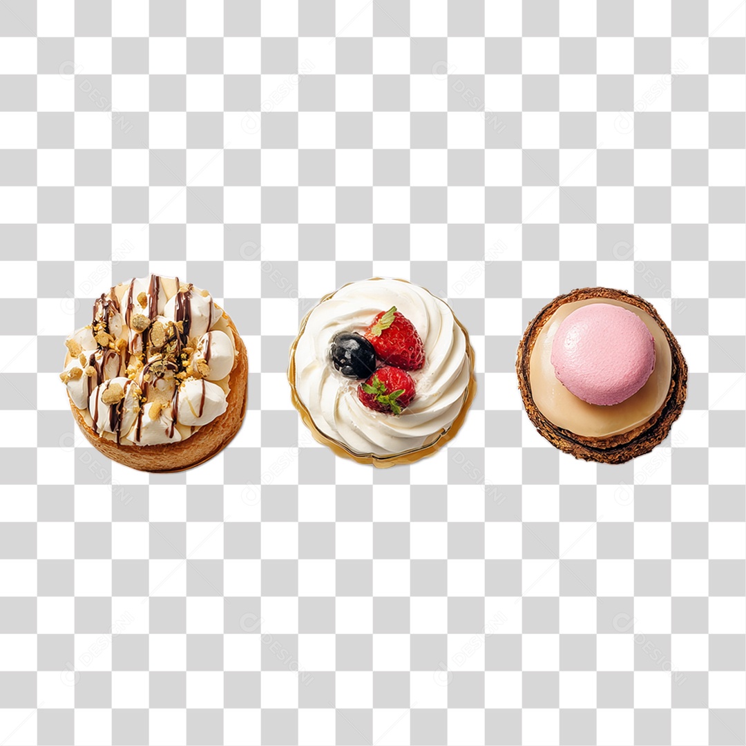 Doces de Padarias PNG Transparente
