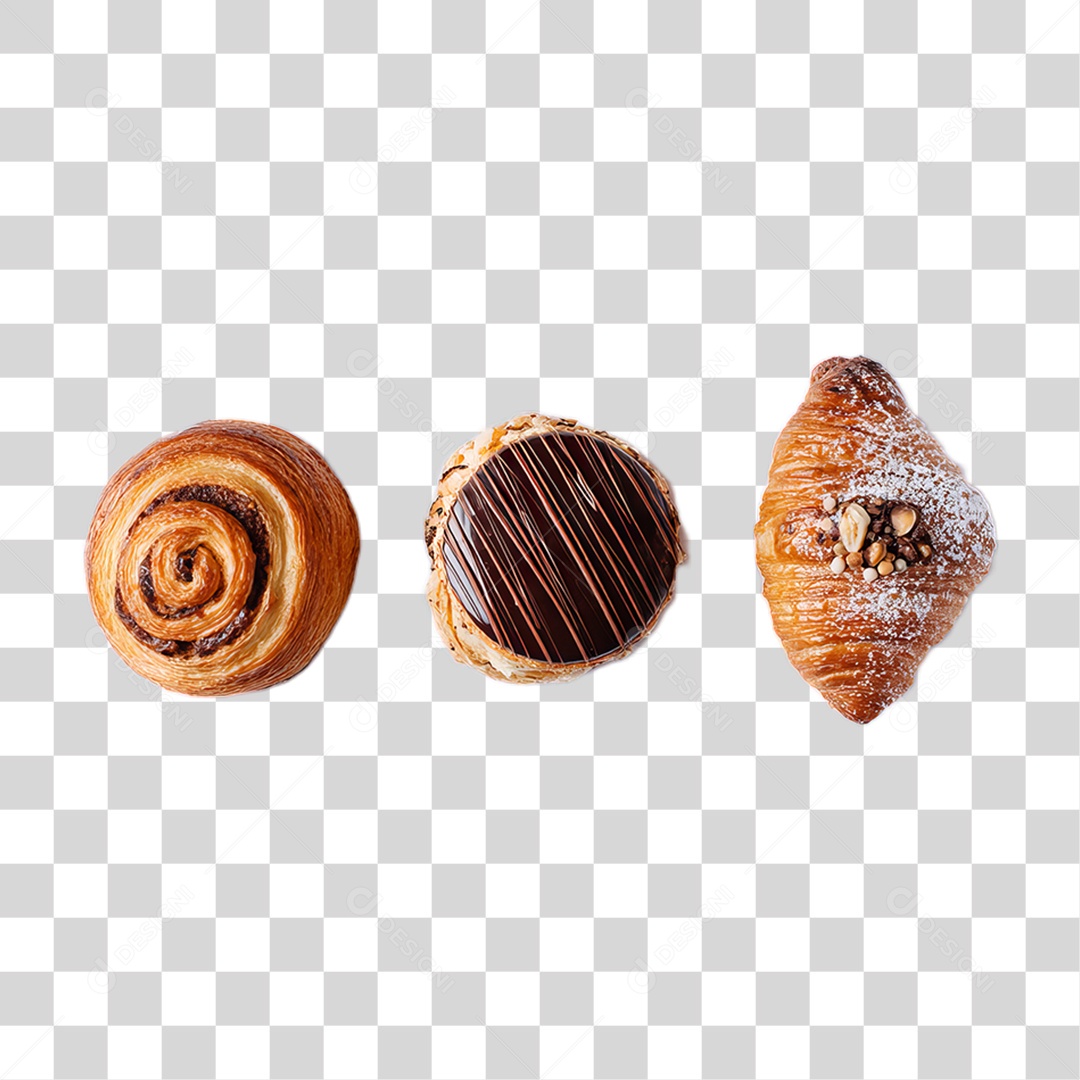 Doces de Padarias PNG Transparente