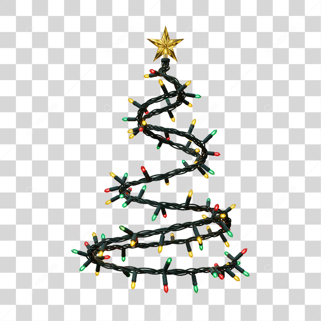 Pisca Pisca Decoração de Natal PNG Transparente