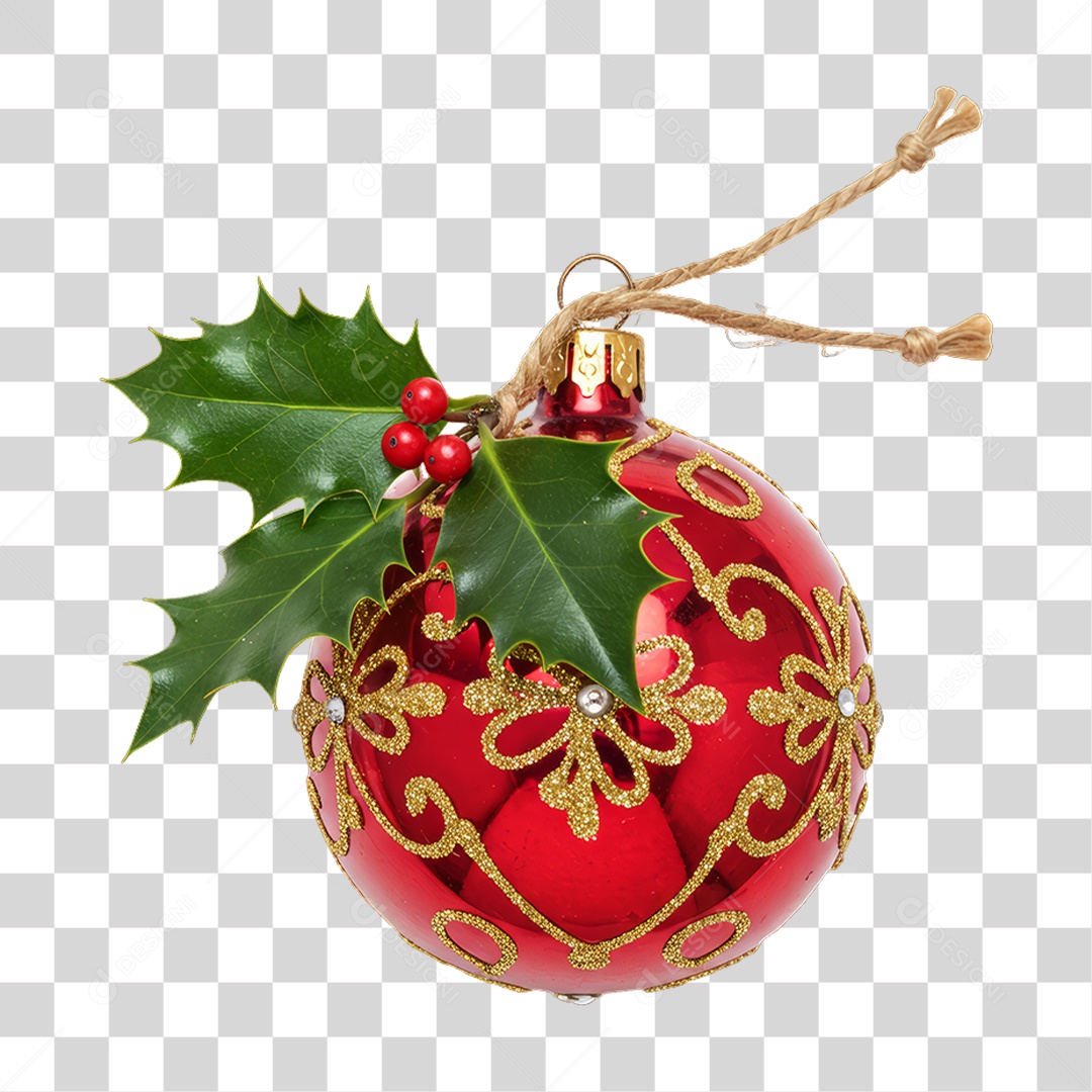 Bolas Enfeite Decoração de Natal PNG Transparente