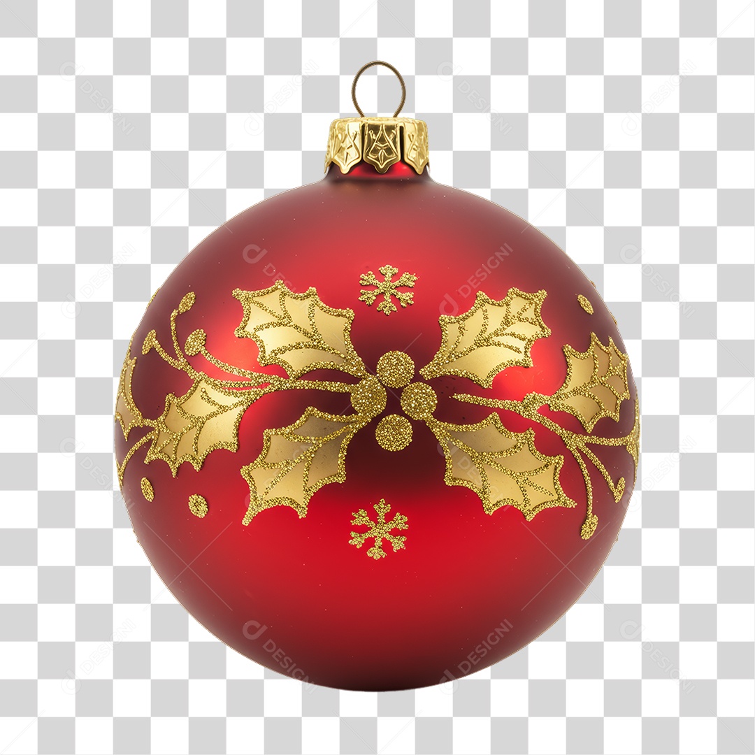 Bolas Enfeite Decoração de Natal PNG Transparente