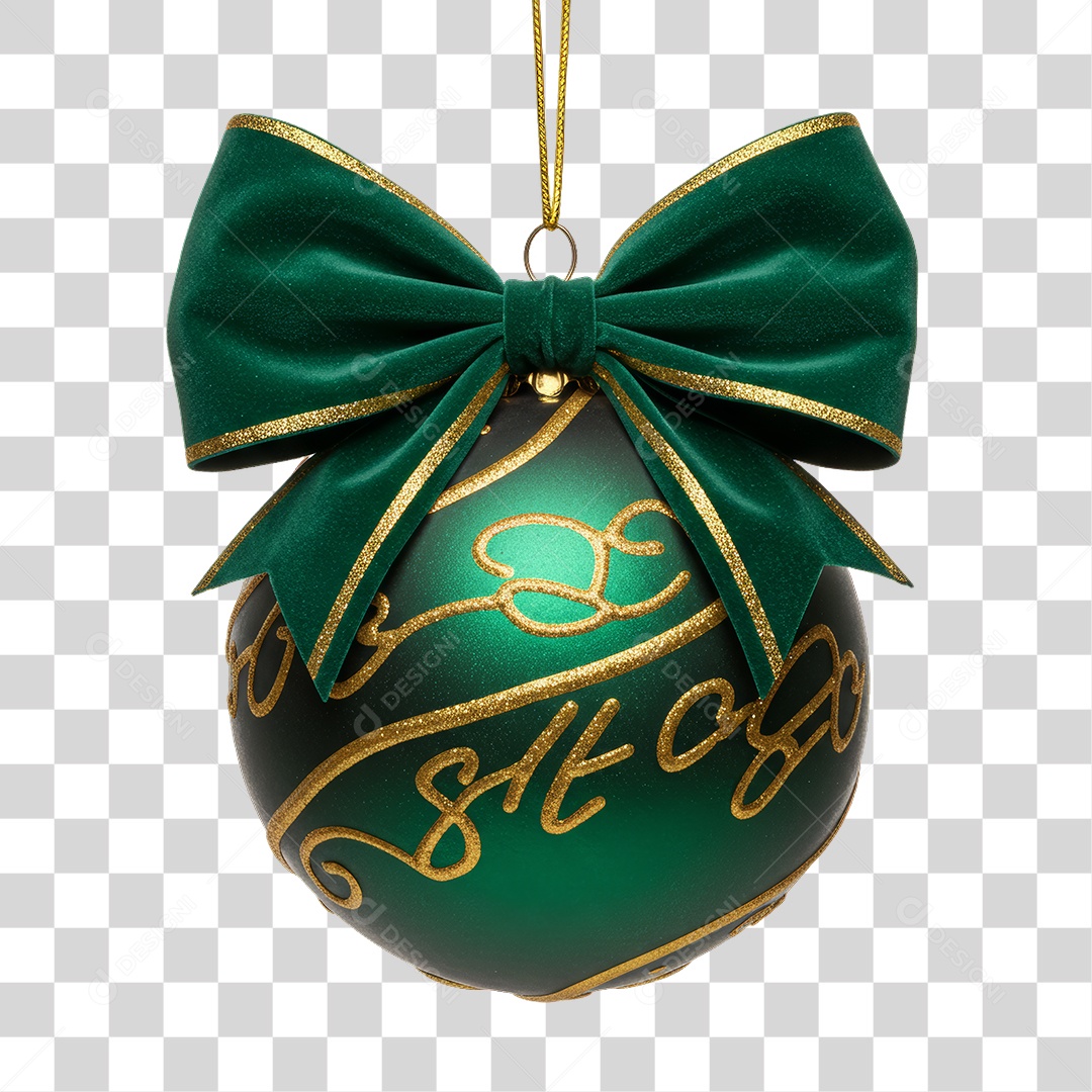 Bolas Enfeite Decoração de Natal PNG Transparente