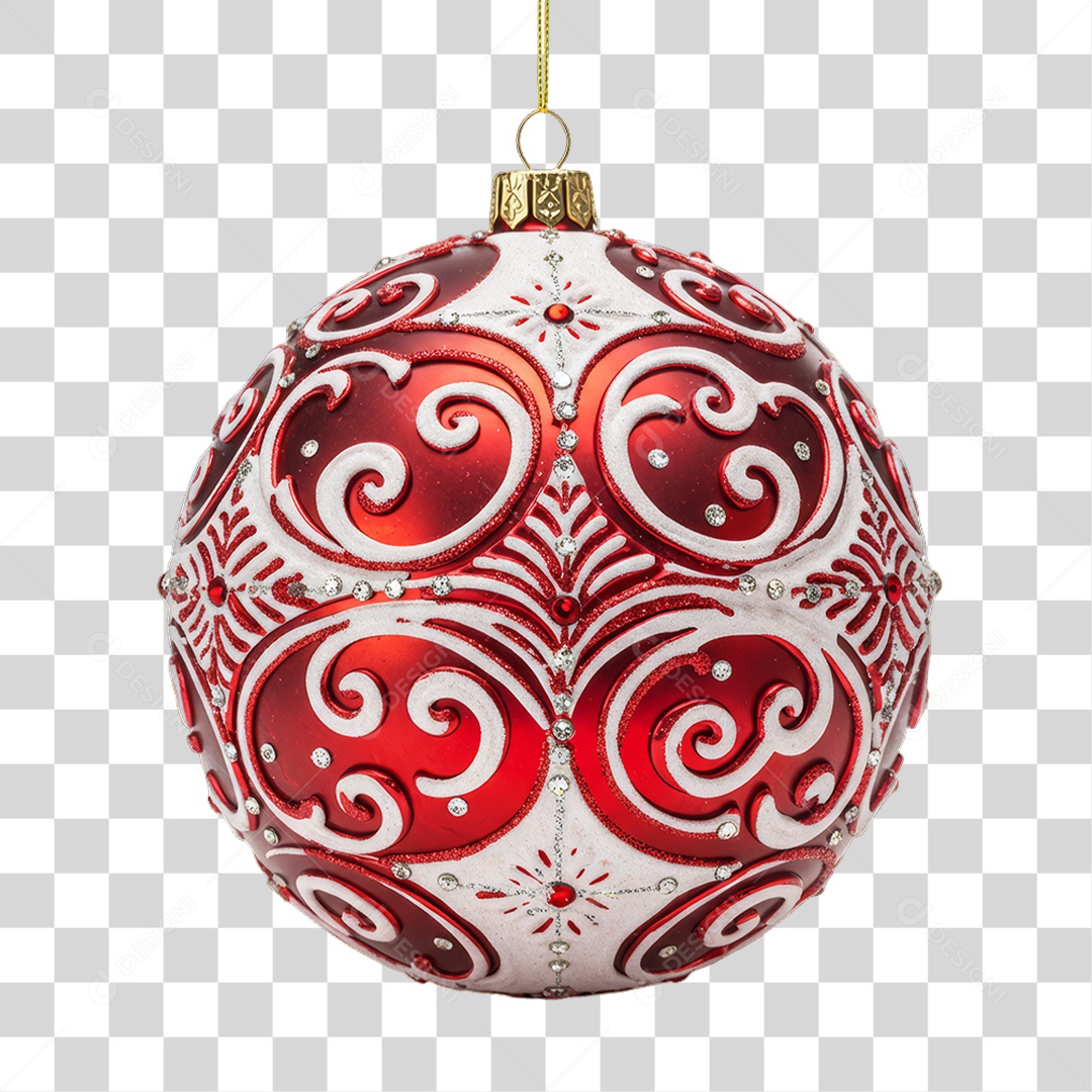 Bolas Enfeite Decoração de Natal PNG Transparente