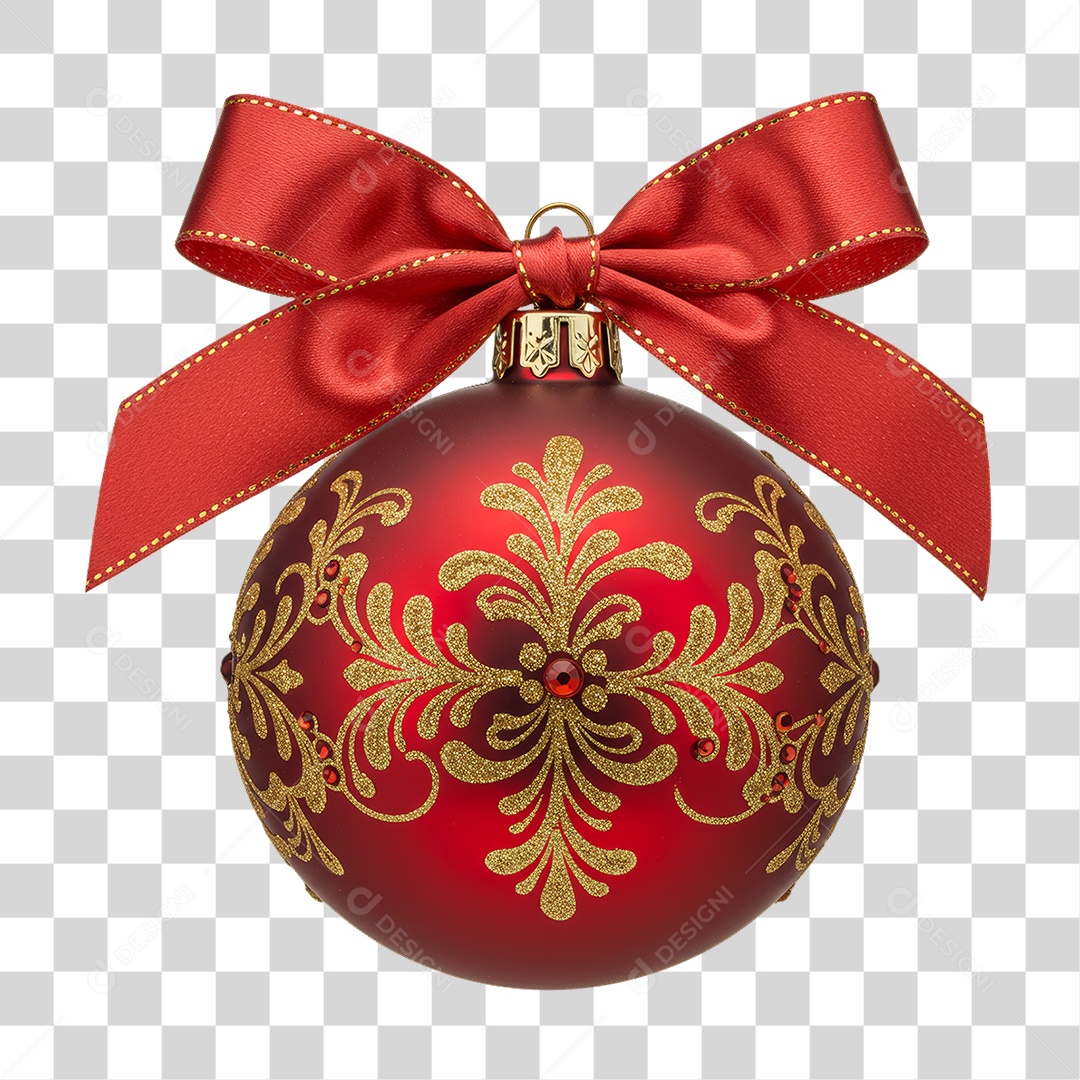 Bolas Enfeite Decoração de Natal PNG Transparente