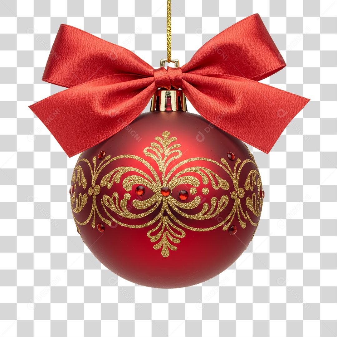 Bolas Enfeite Decoração de Natal PNG Transparente