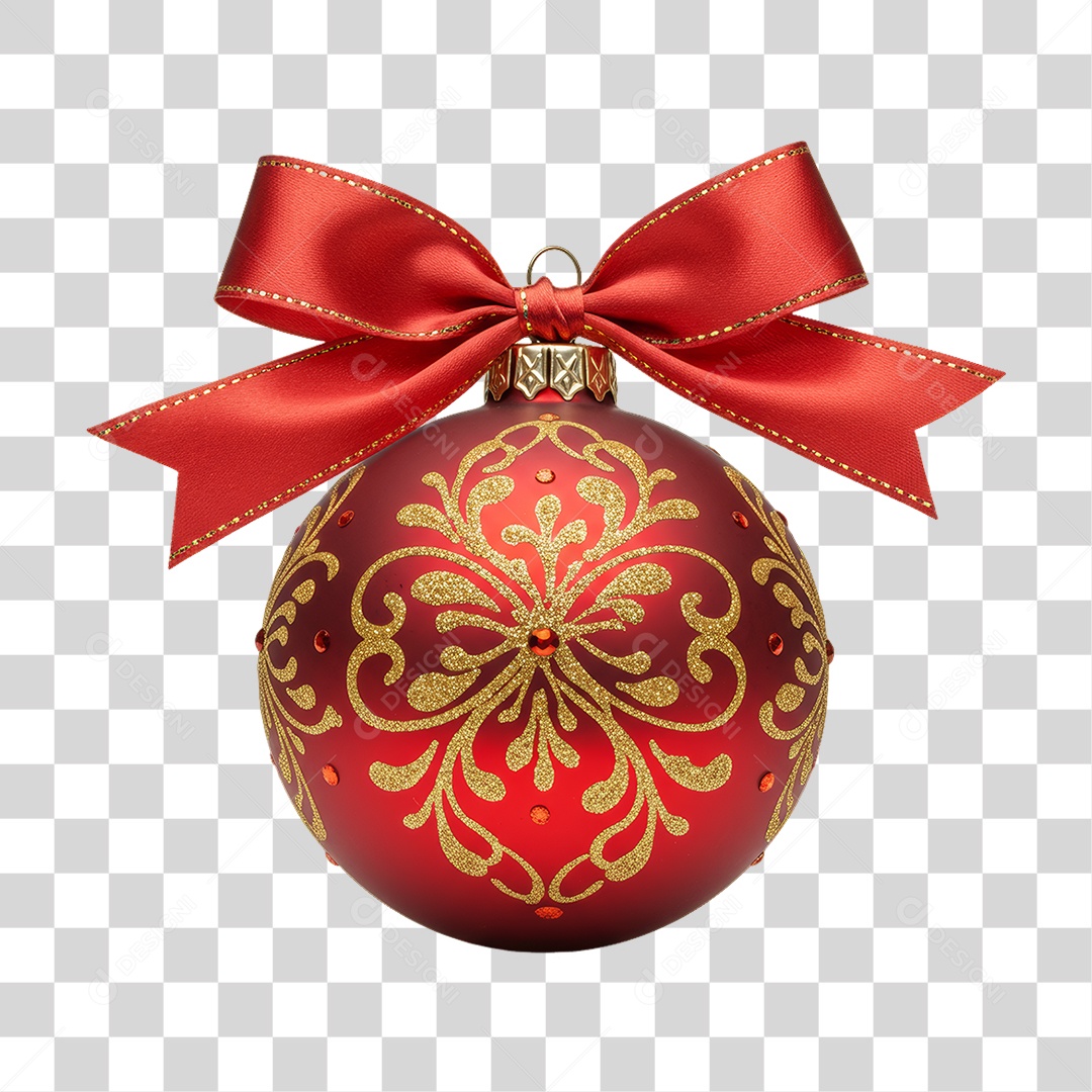 Bolas Enfeite Decoração de Natal PNG Transparente