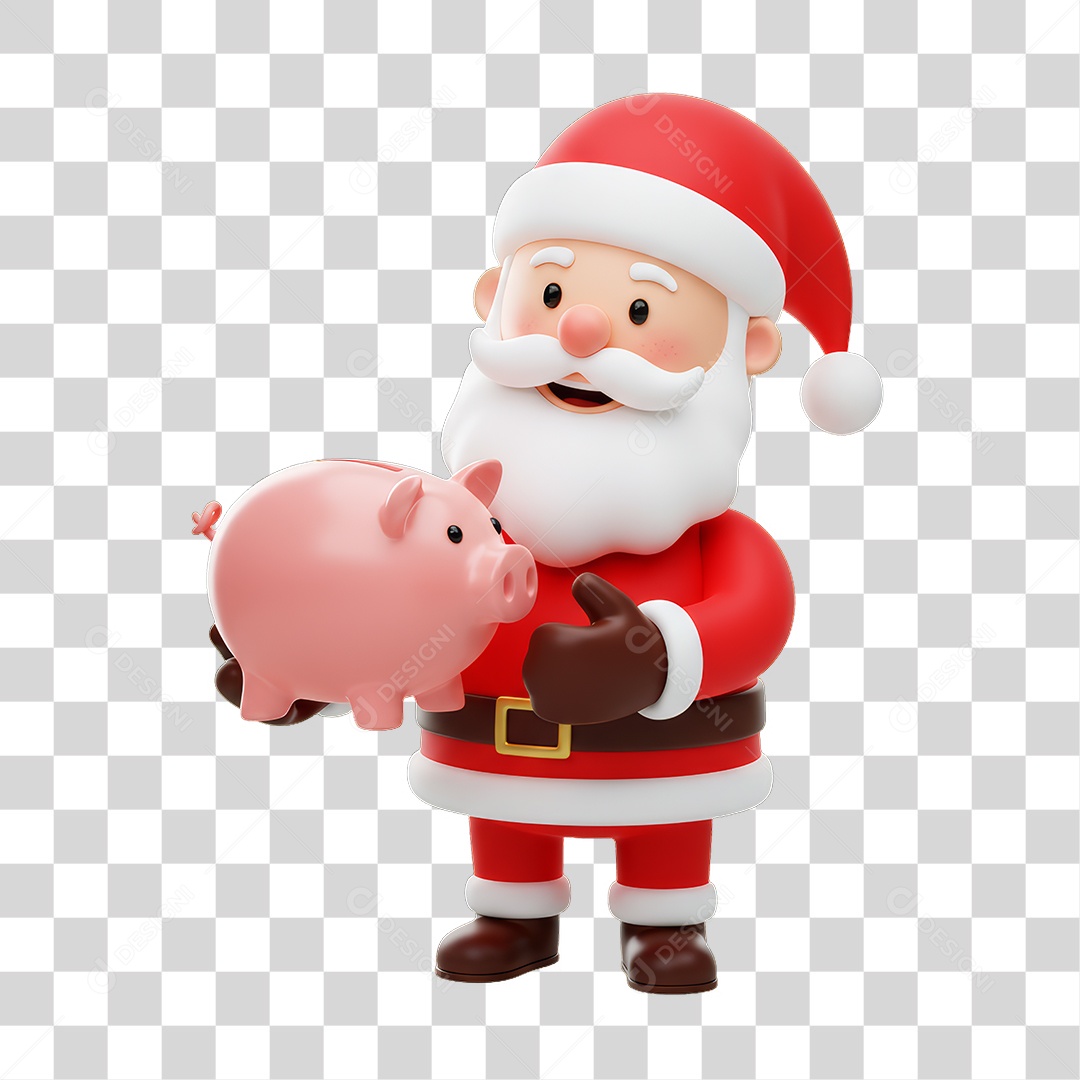 Boneco Papai Noel Natal PNG Transparente