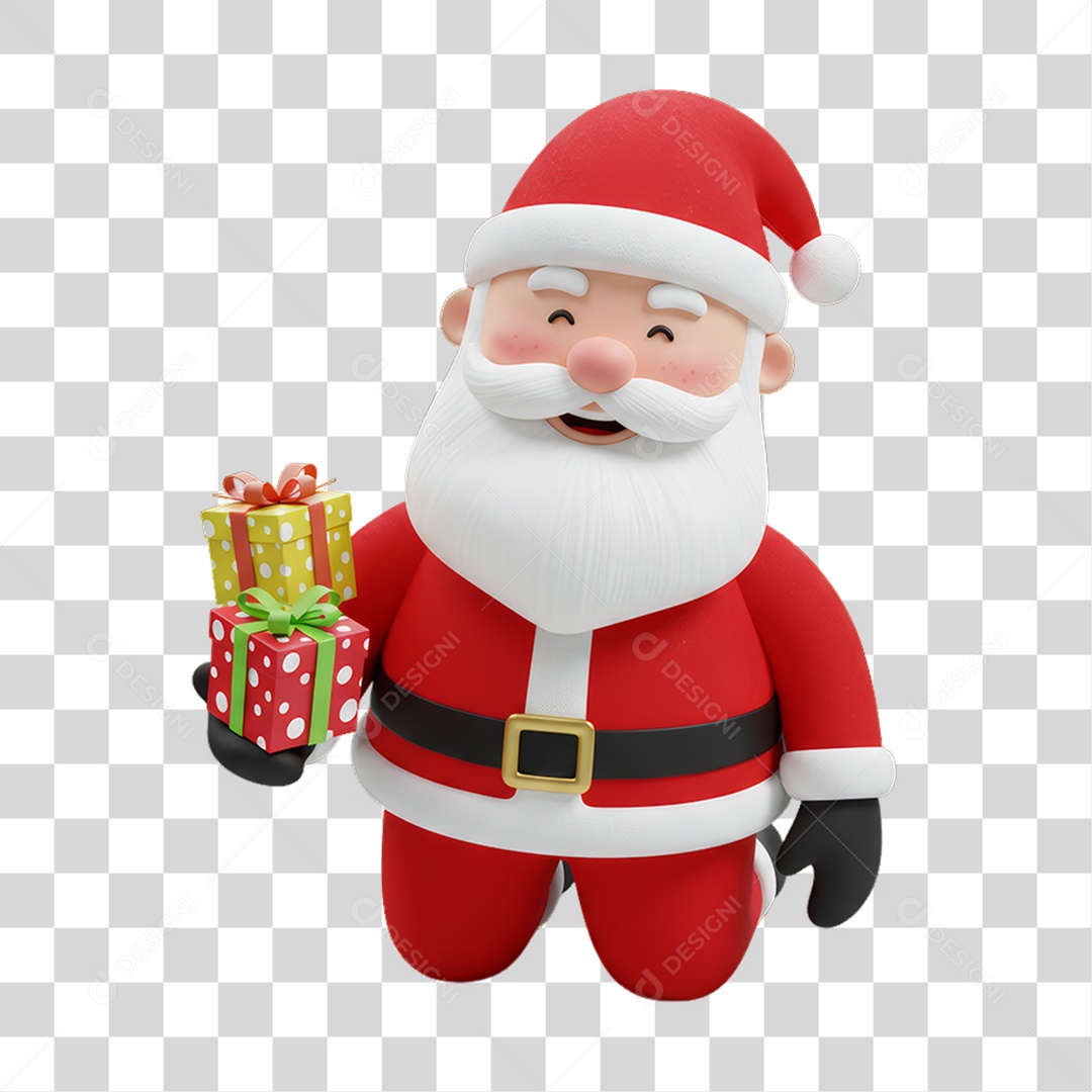 Boneco Papai Noel Natal PNG Transparente