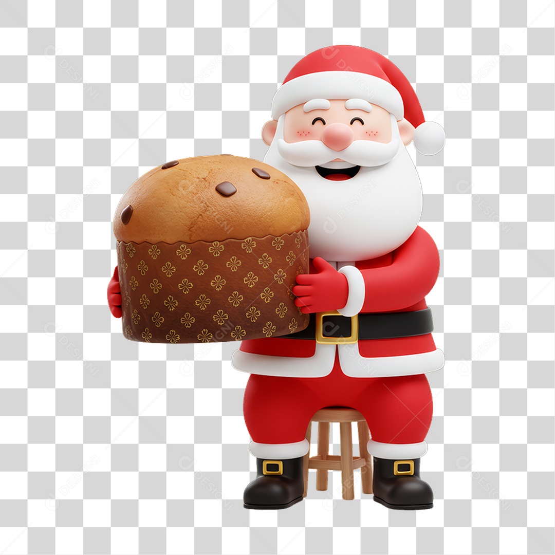 Boneco Papai Noel Natal PNG Transparente