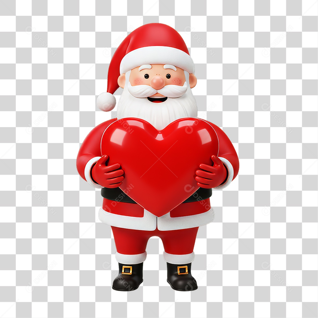 Boneco Papai Noel Natal PNG Transparente