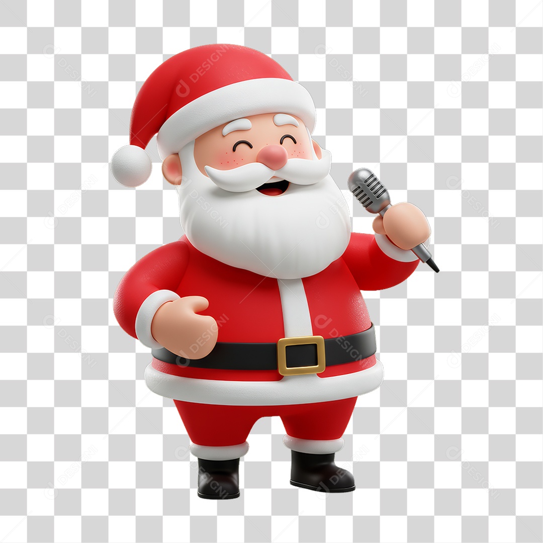 Boneco Papai Noel Natal PNG Transparente