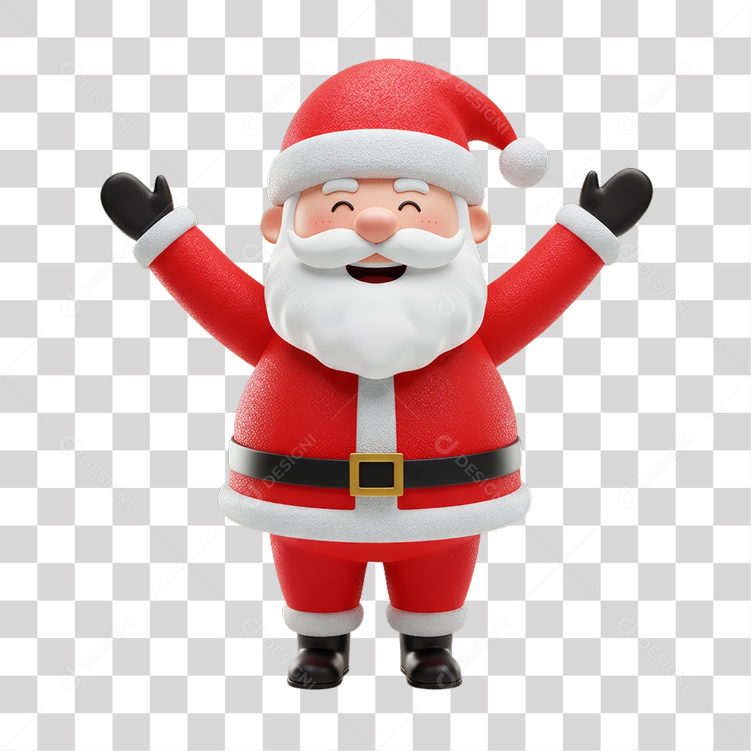 Boneco Papai Noel Natal PNG Transparente