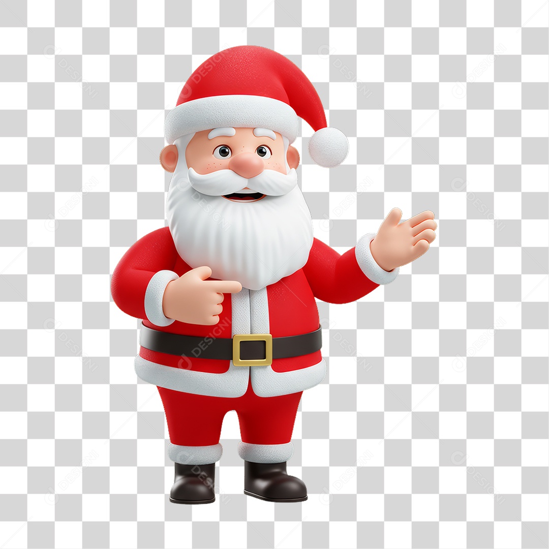 Boneco Papai Noel Natal PNG Transparente