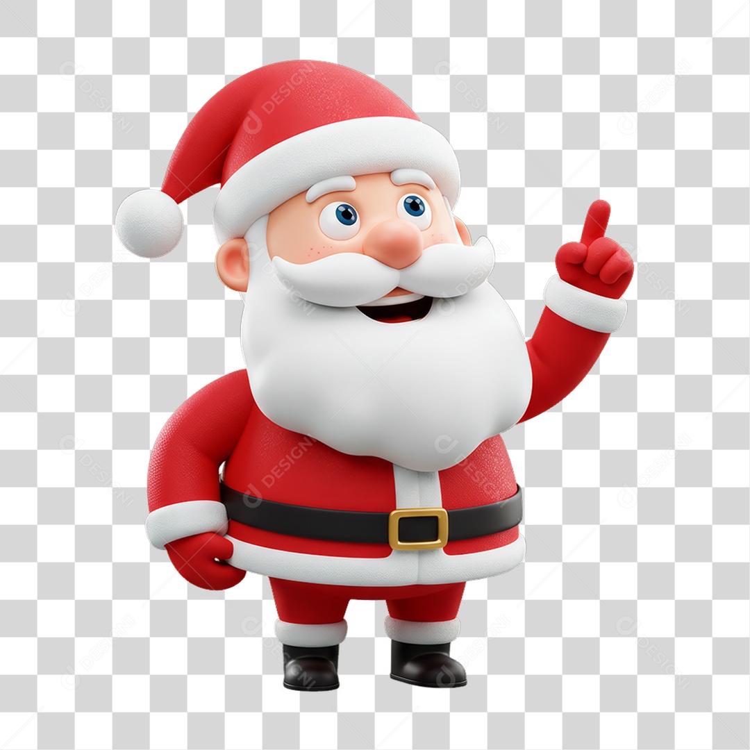 Boneco Papai Noel Natal PNG Transparente