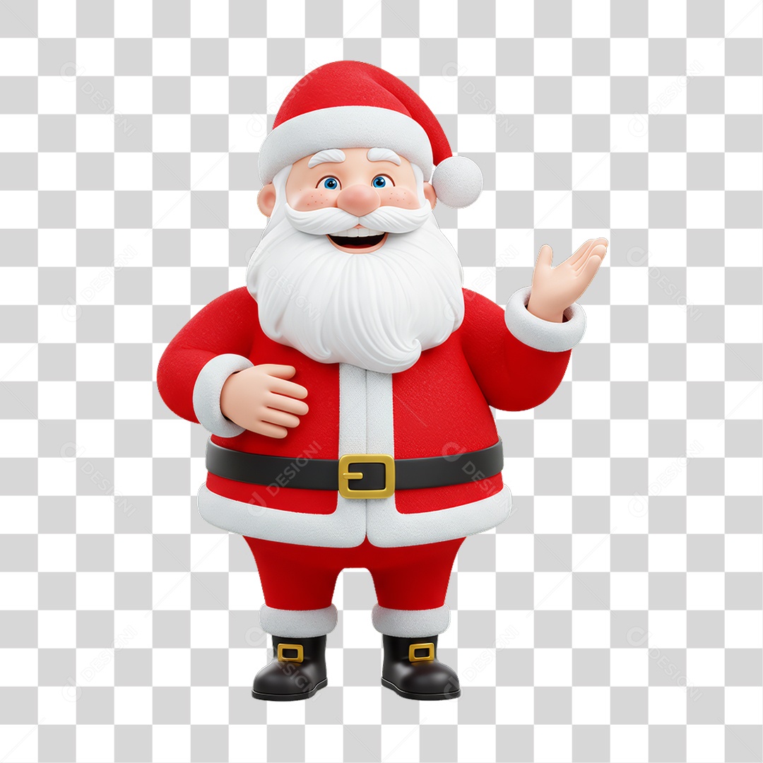 Boneco Papai Noel Natal PNG Transparente