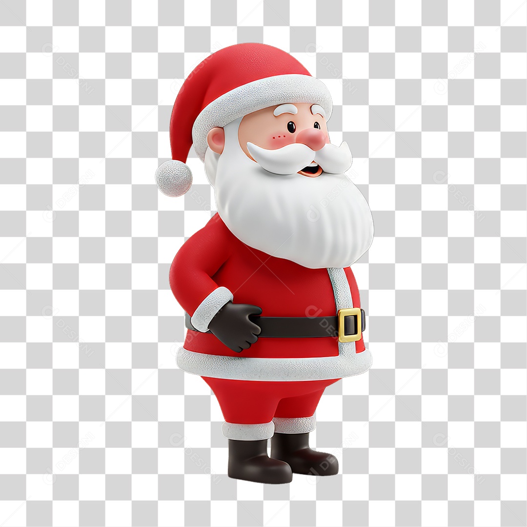 Boneco Papai Noel Natal PNG Transparente