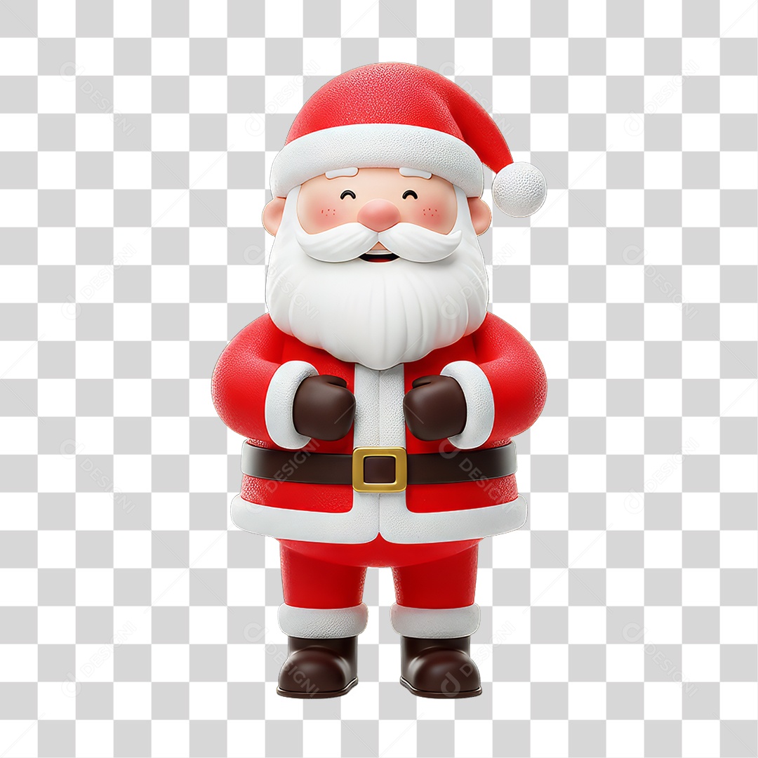 Boneco Papai Noel Natal PNG Transparente