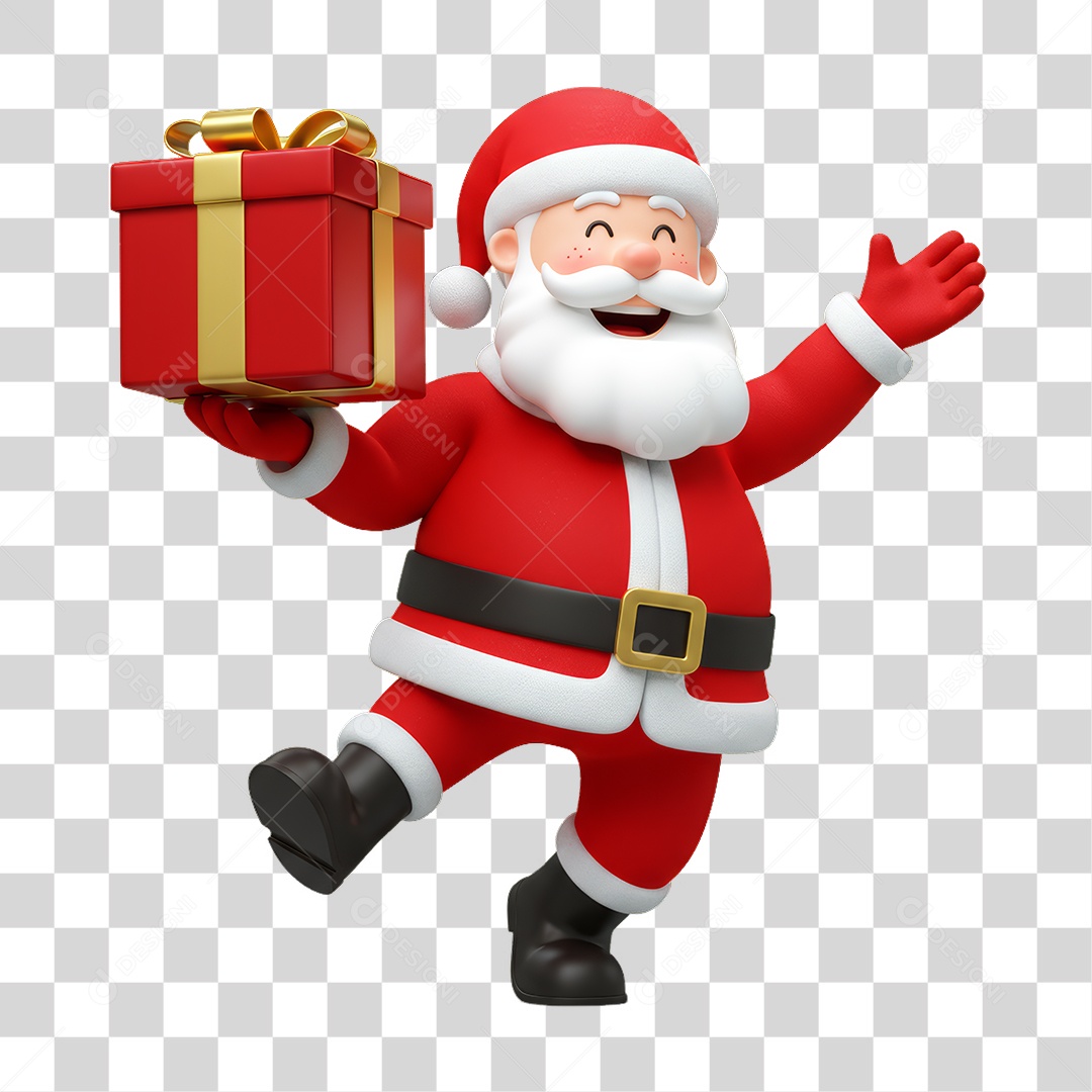 Boneco Papai Noel Natal PNG Transparente