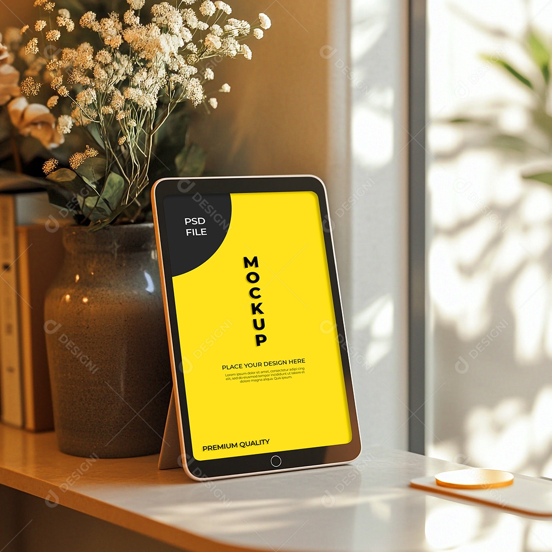 Tablet Mockup PSD Editável