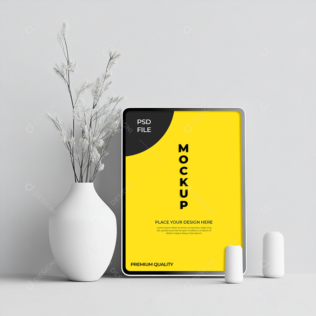 Tablet Mockup PSD Editável
