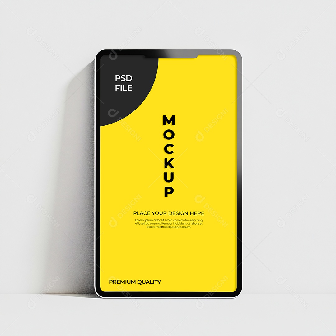 Tablet Mockup PSD Editável