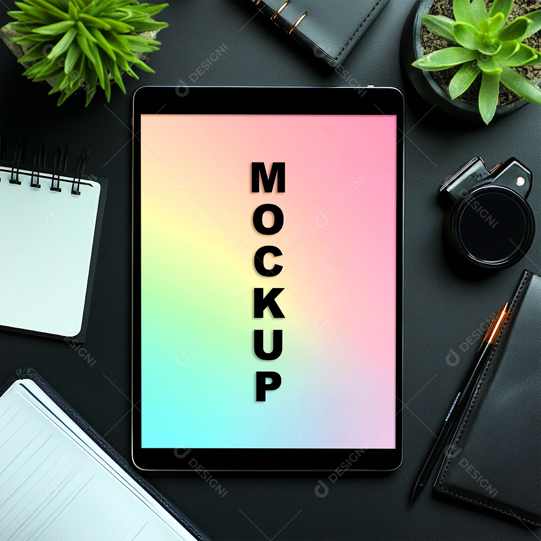 Tablet Mockup PSD Editável