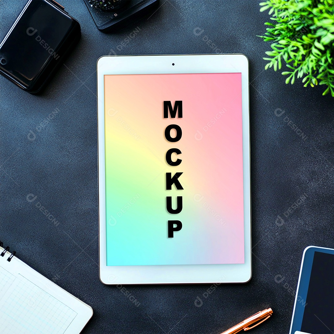 Tablet Mockup PSD Editável