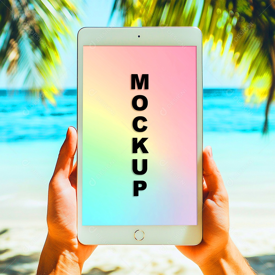 Tablet Mockup PSD Editável