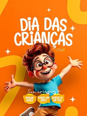 Feliz Dia das Crianças 12 de Outubro Social Media PSD Editável
