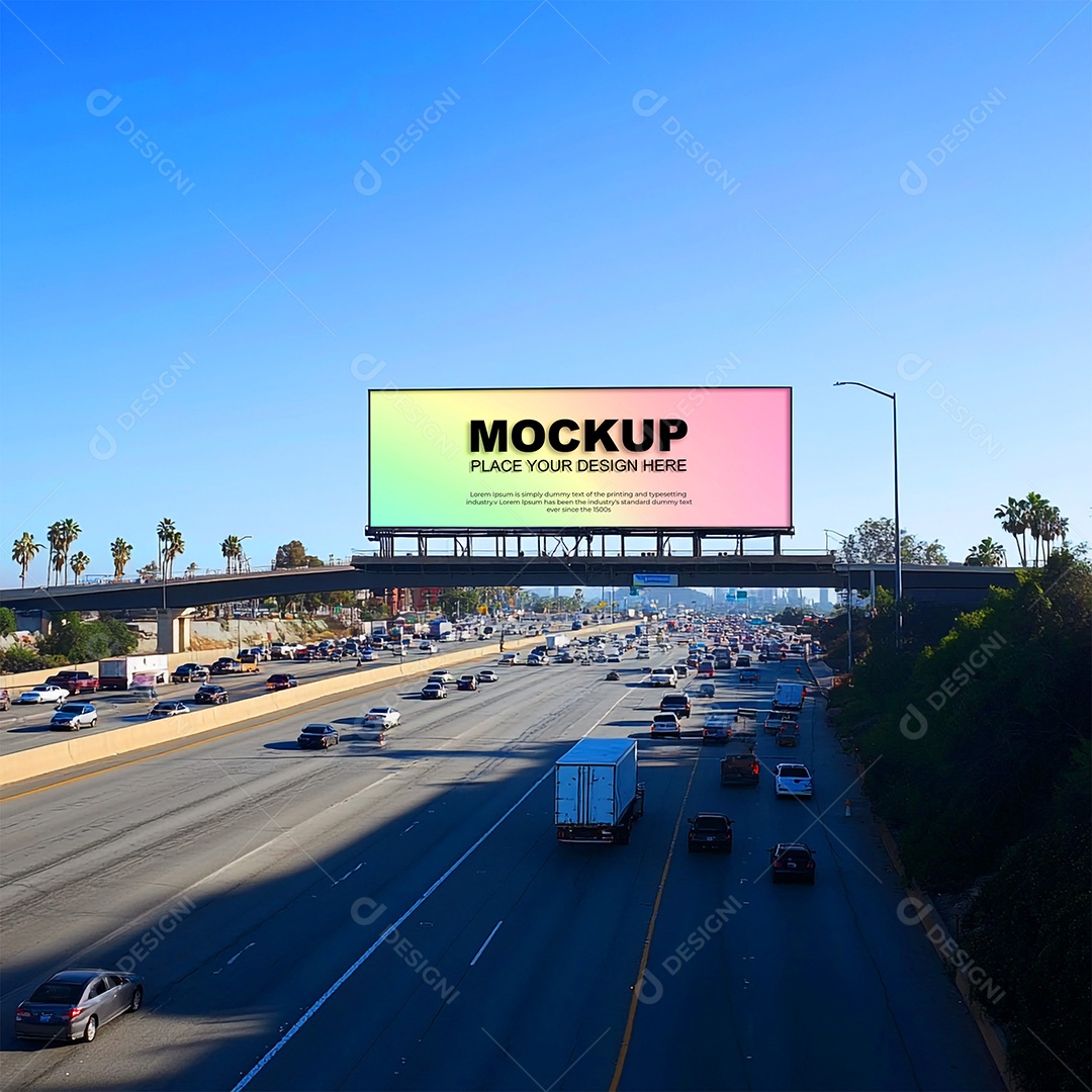 Mockup Anúncio Publicitário PSD Editável