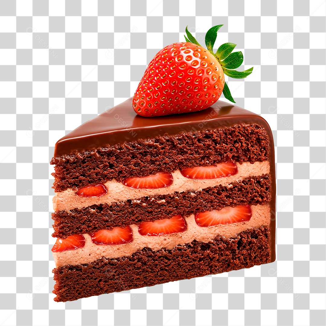 Fatia de Bolo PNG Transparente