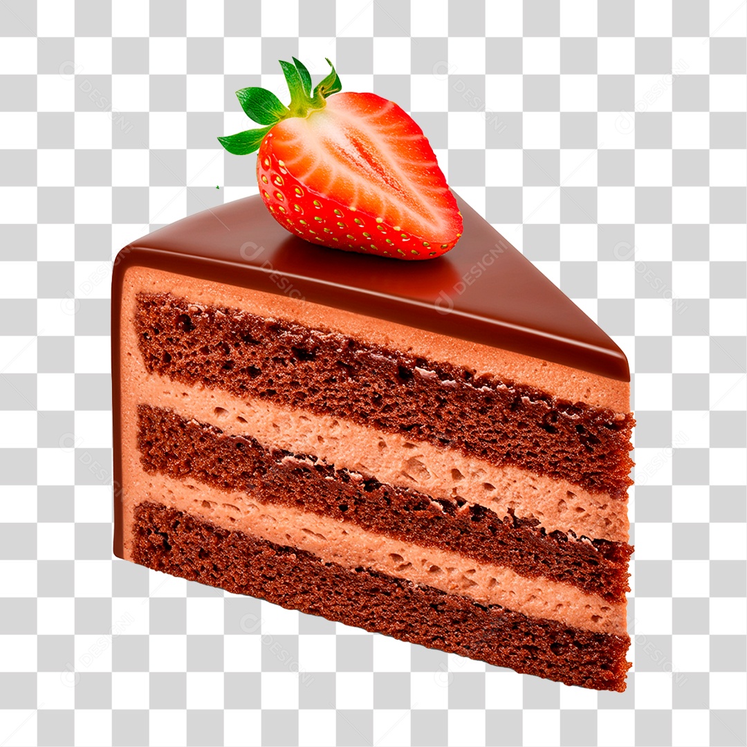 Fatia de Bolo PNG Transparente