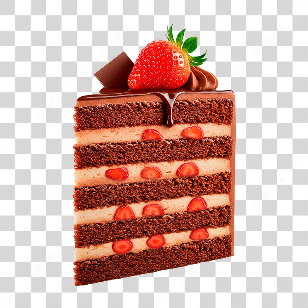 Fatia de Bolo PNG Transparente