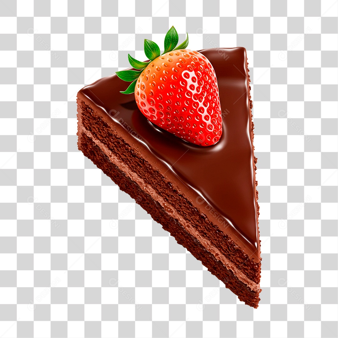 Fatia de Bolo PNG Transparente