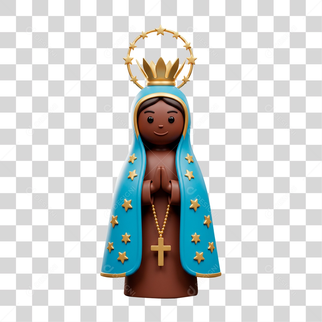 Imagem Semelhante a Nossa Senhora Aparecida PNG Transparente