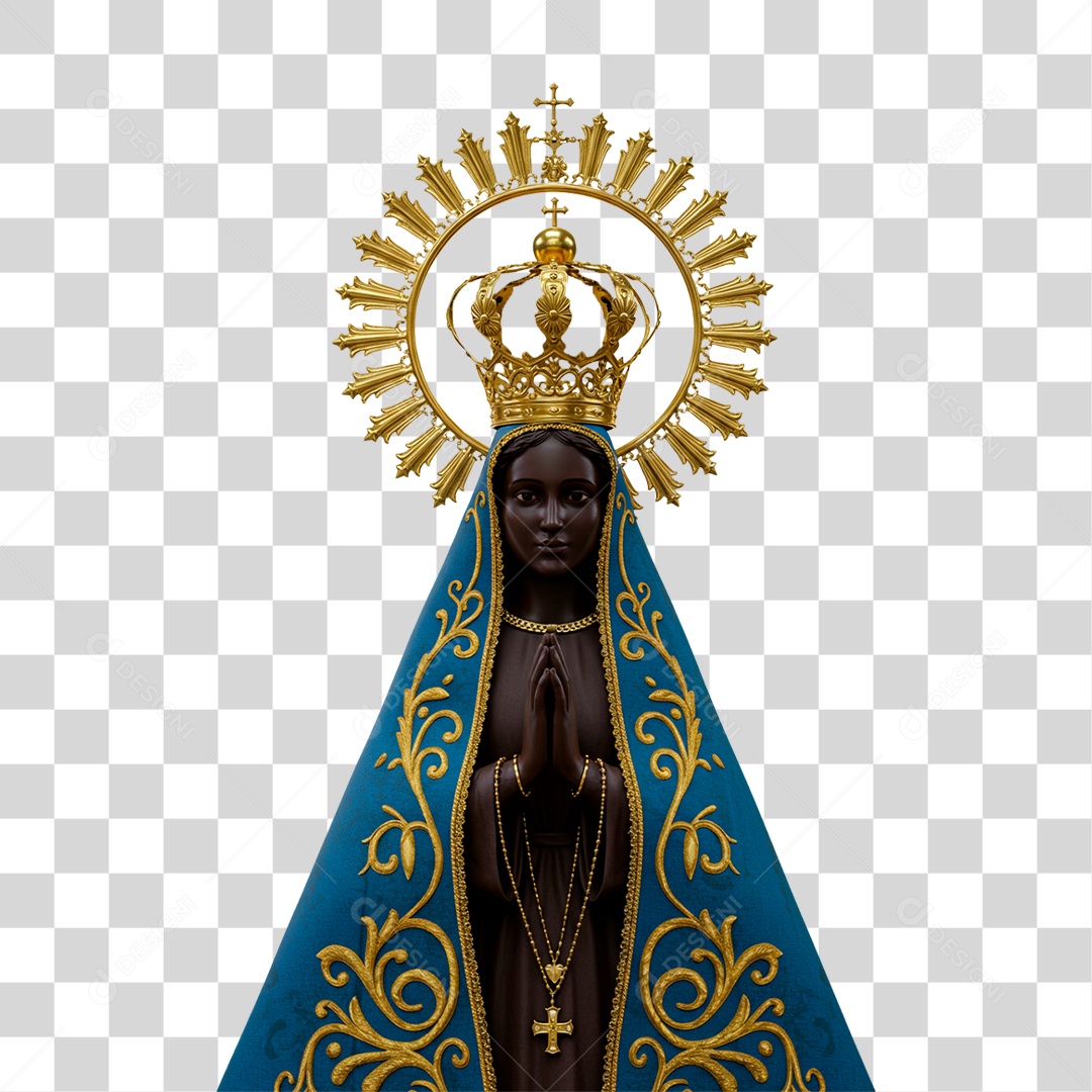 Imagem Semelhante a Nossa Senhora Aparecida PNG Transparente