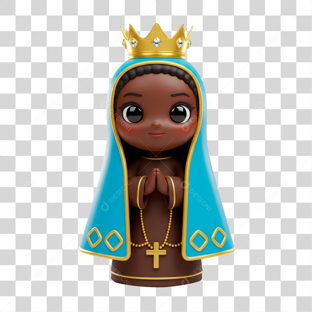 Imagem Semelhante a Nossa Senhora da Conceição Aparecida PNG Transparente