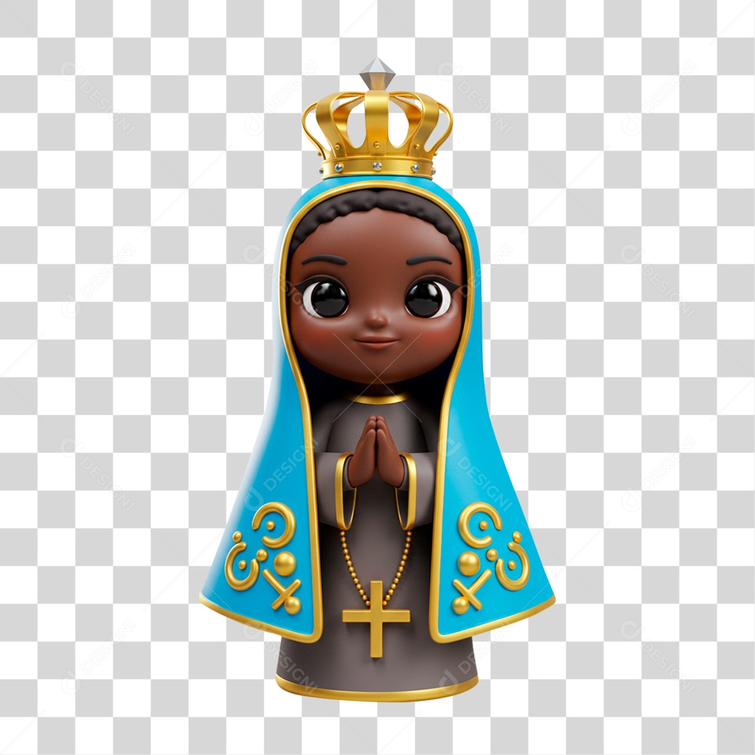 Imagem Semelhante a Nossa Senhora da Conceição Aparecida PNG Transparente