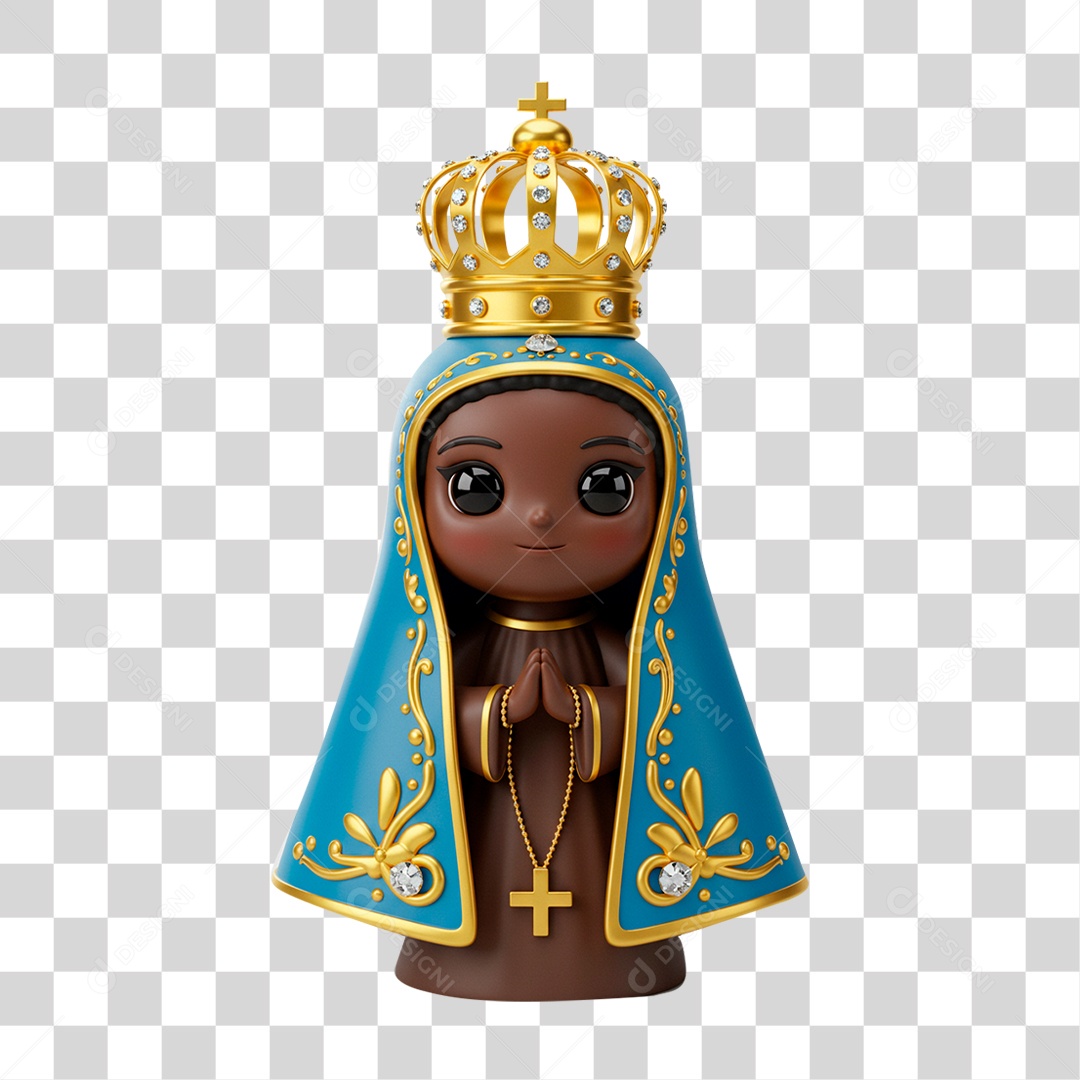 Imagem Semelhante a Nossa Senhora da Conceição Aparecida PNG Transparente