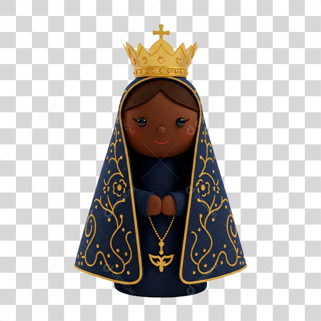 Imagem Semelhante a Nossa Senhora da Conceição Aparecida PNG Transparente