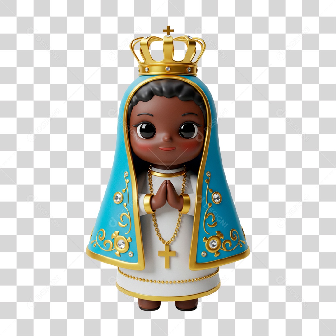 Imagem Semelhante a Nossa Senhora da Conceição Aparecida PNG Transparente