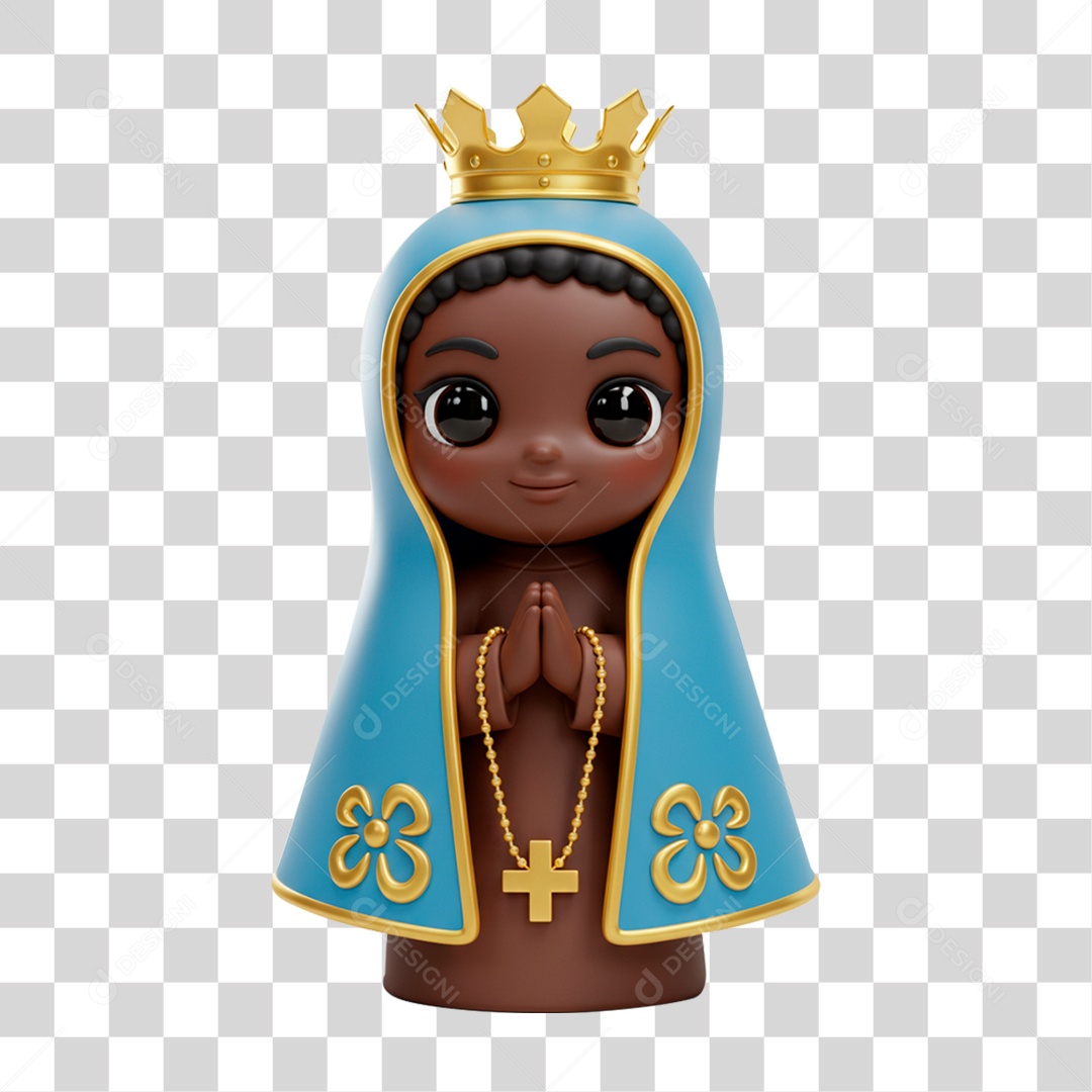 Imagem Semelhante a Nossa Senhora da Conceição Aparecida PNG Transparente