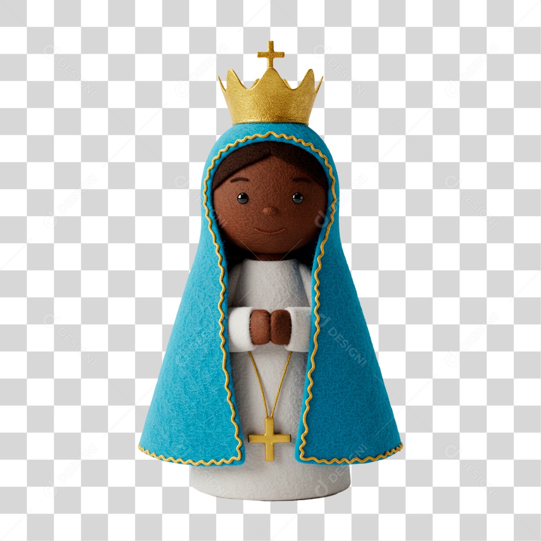 Imagem Semelhante a Nossa Senhora da Conceição Aparecida PNG Transparente