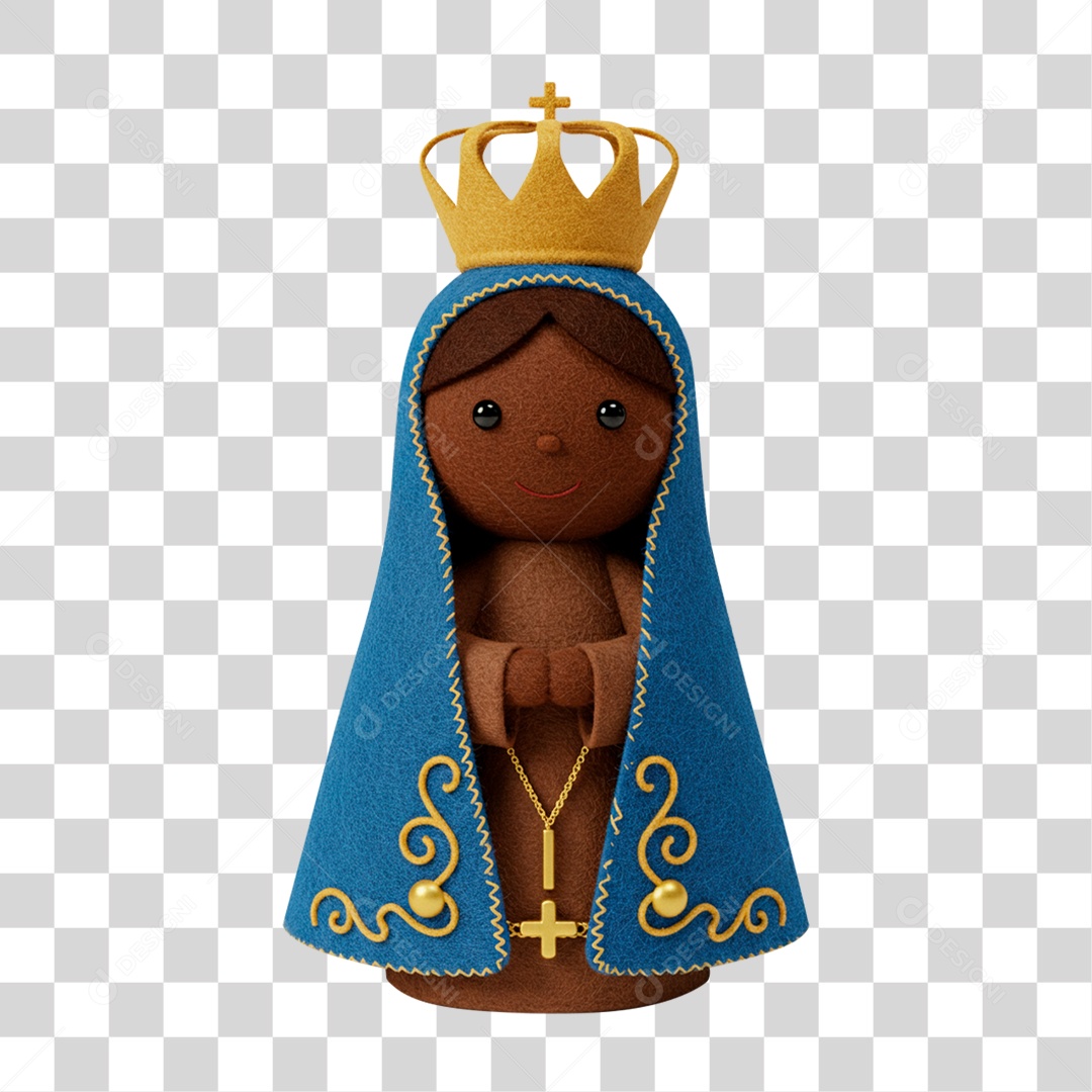 Imagem Semelhante a Nossa Senhora da Conceição Aparecida PNG Transparente