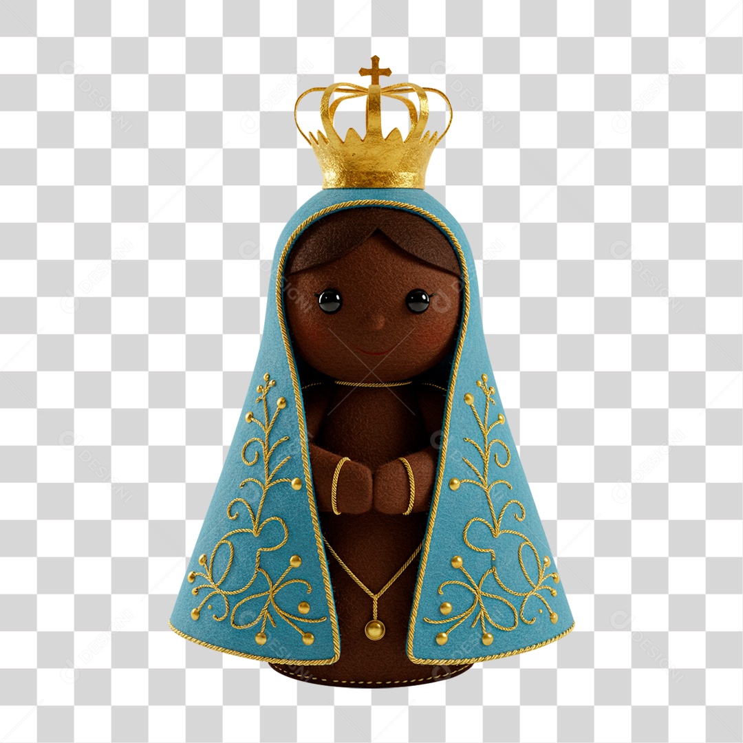 Imagem Semelhante a Nossa Senhora da Conceição Aparecida PNG Transparente