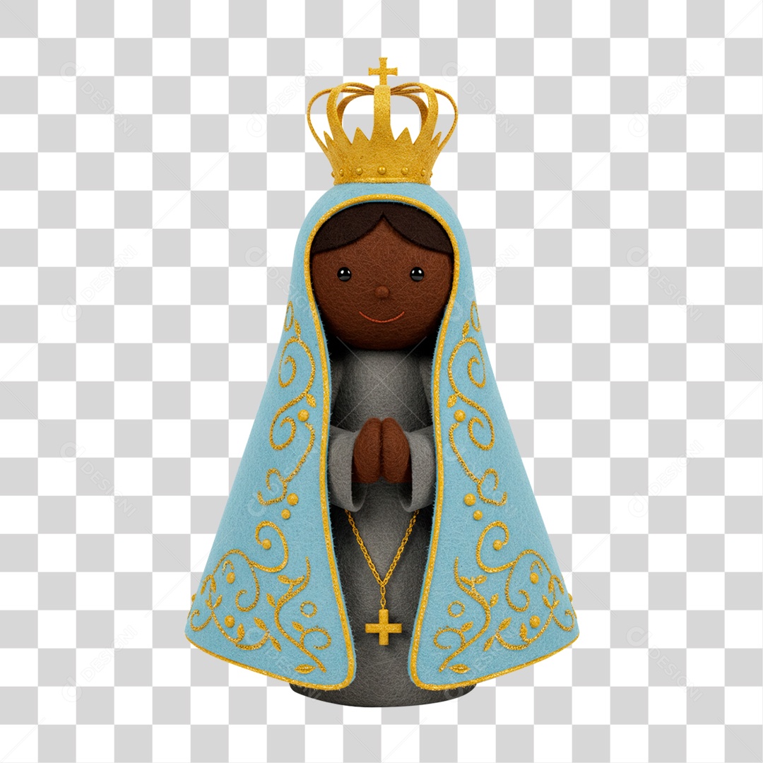 Imagem Semelhante a Nossa Senhora da Conceição Aparecida PNG Transparente