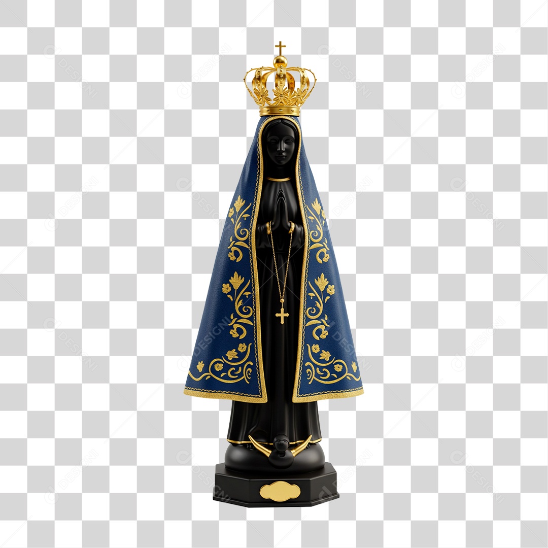 Imagem Semelhante a Nossa Senhora da Conceição Aparecida PNG Transparente